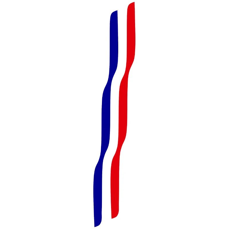 Blue white red