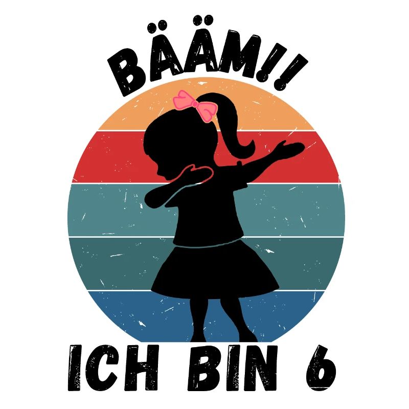 6. Geburtstag - BÄÄM, Mädchen mit DAB Tanz