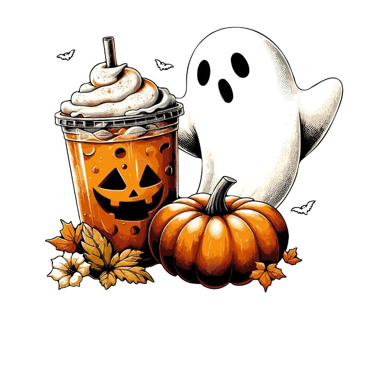Vintage Ghost Pumpkin Spice
