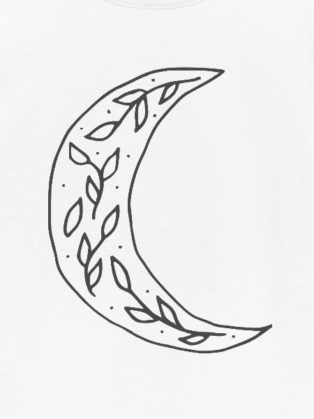 Mond - Moon - HALBMOND