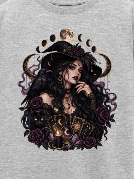 Mondmagie-Witch mit Krähenrosen