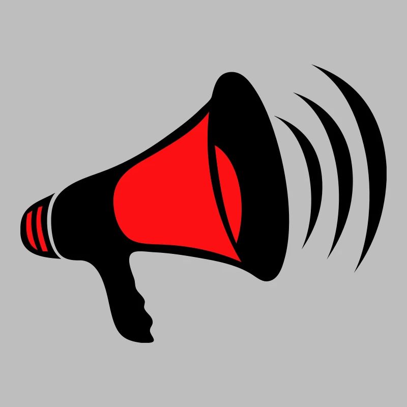 mega, megaphone, megaphone, demonstrate, call, cry