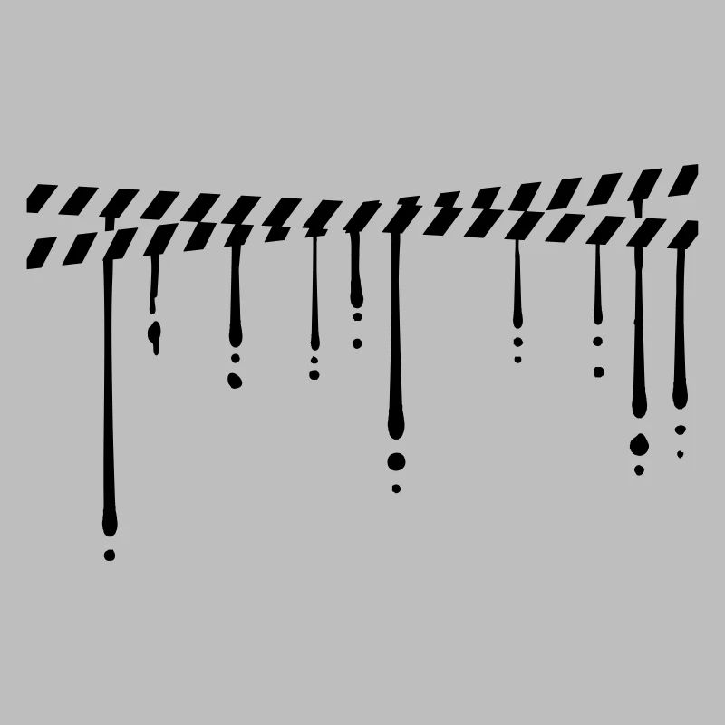 Locking drop of security tape