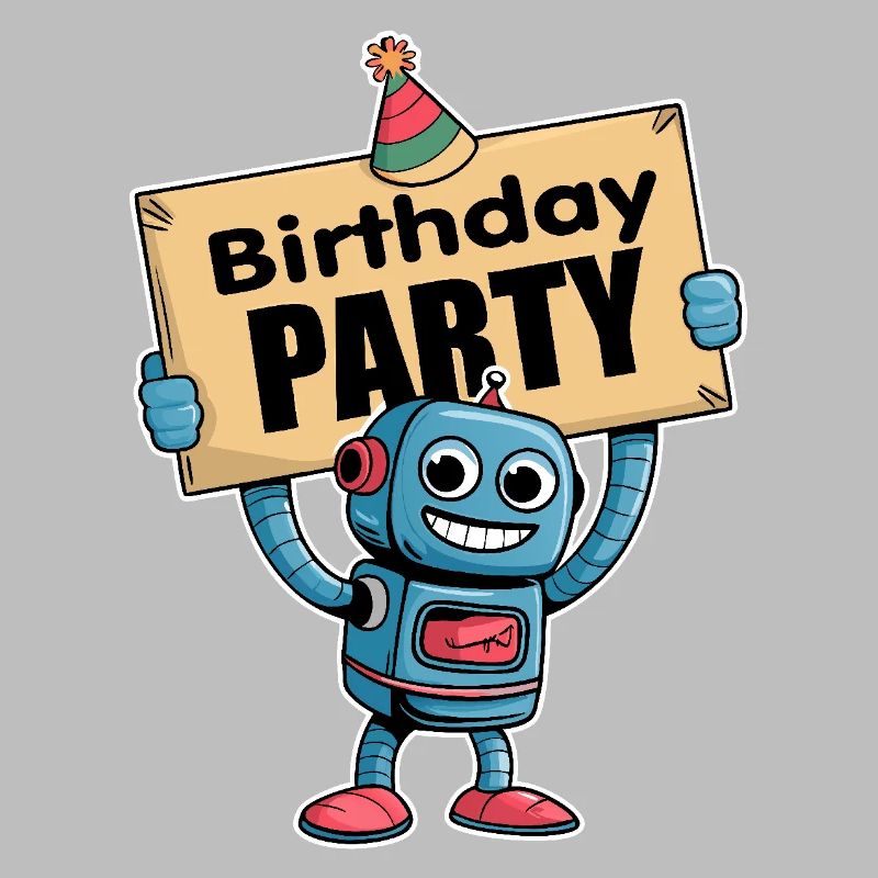 Geburtstagsparty Kindergeburtstag mit Roboter
