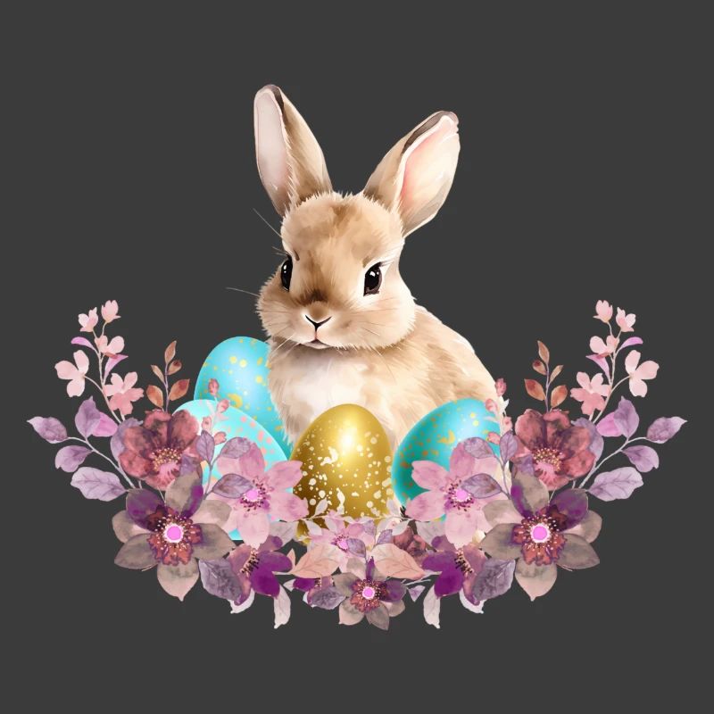 Lapin dans le nid