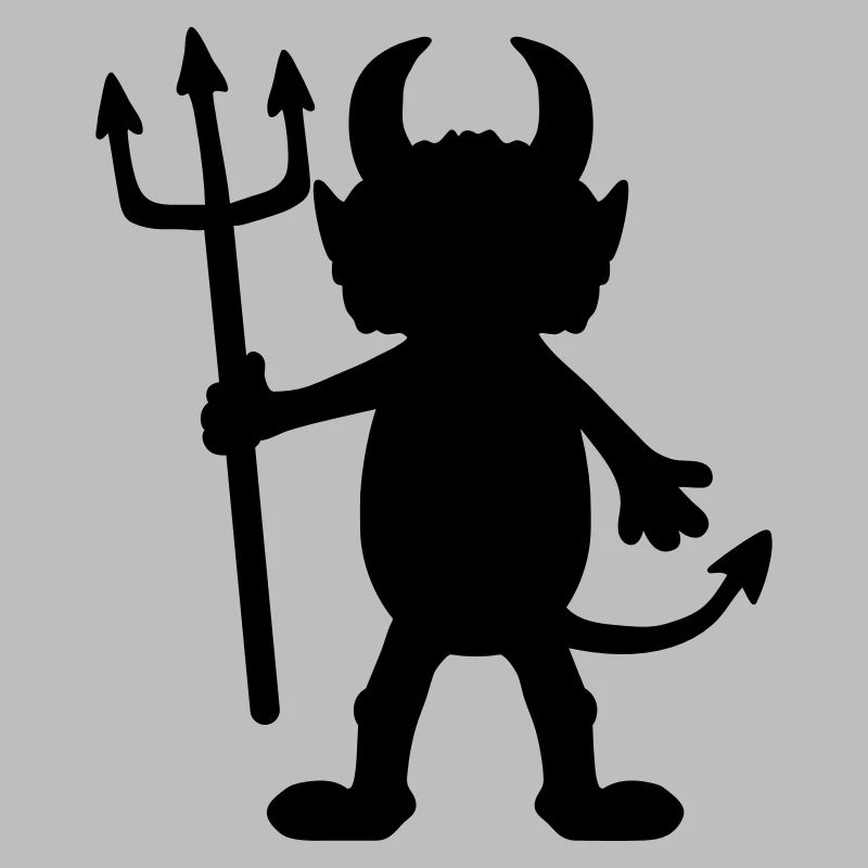 Devil man cartoon character