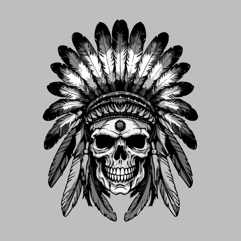 Apache Indian Skull