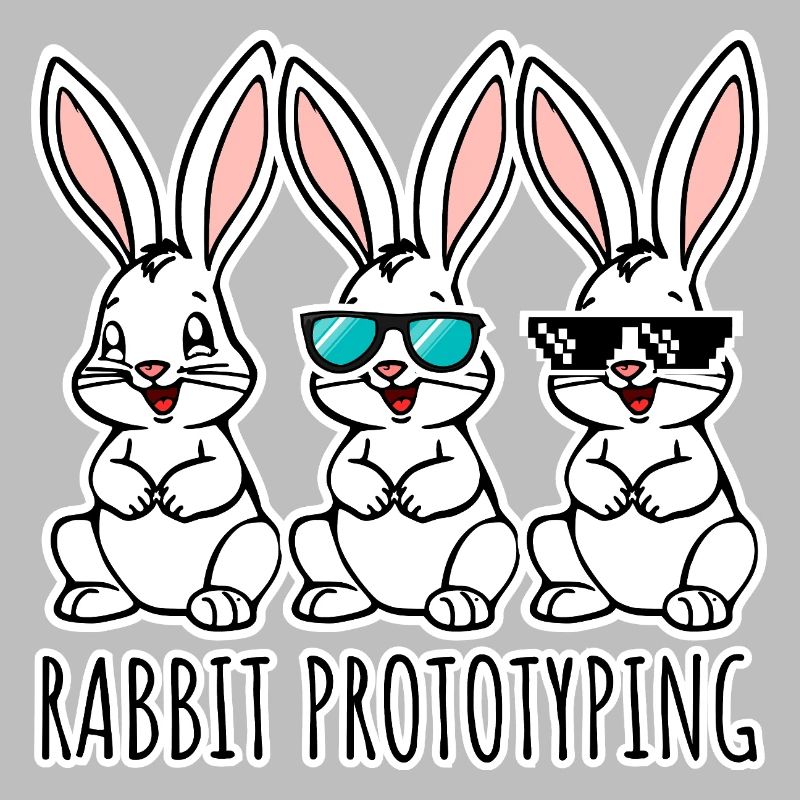 Rabbit Prototyping CAD Bunnies from the 3D Printer