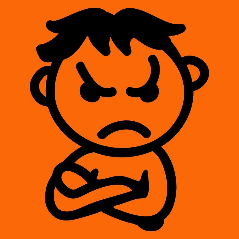 bad mood - line