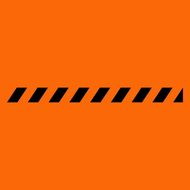 Strip caution tape line