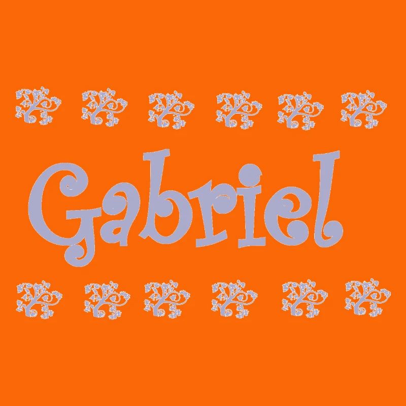 Gabriel Florale Pastel Name Deco