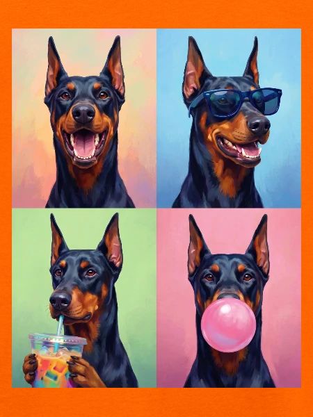 Hunde Dobermann Hund