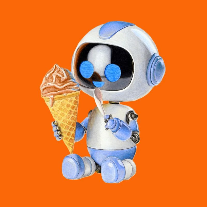 Roboter Eis