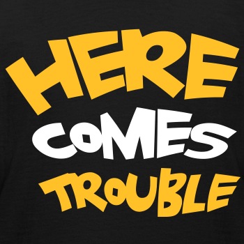 Here comes trouble - T-skjorte for barn (ca 3-8 år)
