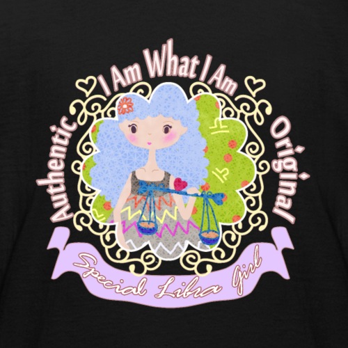 Libra Horoscope Girl Design ' I Am What I Am' - Kids' T-Shirt