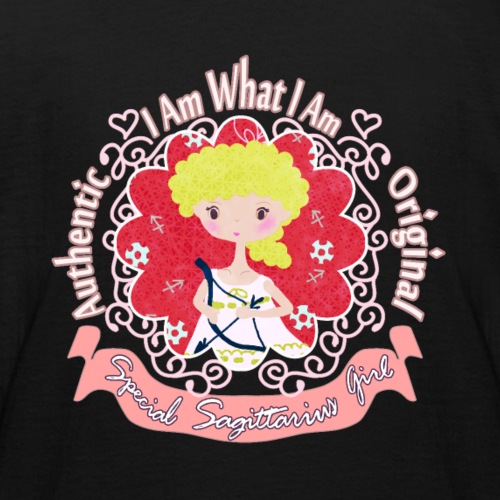 Sagittarius Horoscope Girl Design ' I Am What I Am - Kids' T-Shirt