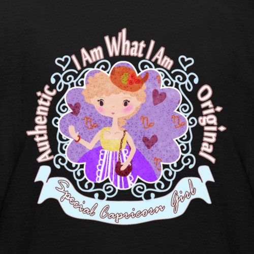 Capricorn Horoscope Girl Design ' I Am What I Am' - Kids' T-Shirt