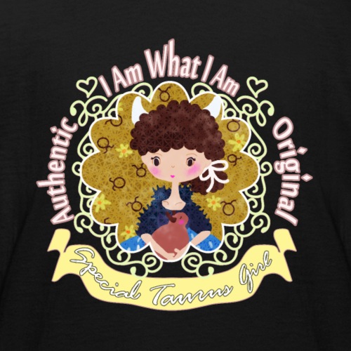 Taurus Horoscope Girl Design ' I Am What I Am' - Kids' T-Shirt