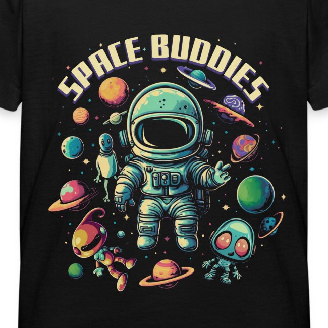 Space Buddies - Planeten, Astronaut und Aliens