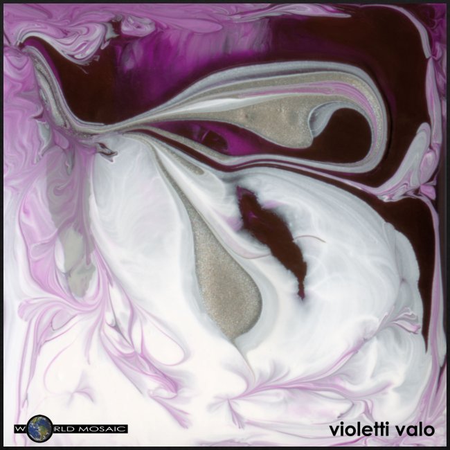 TIAN GREEN Mosaik CH034 - violetti valo