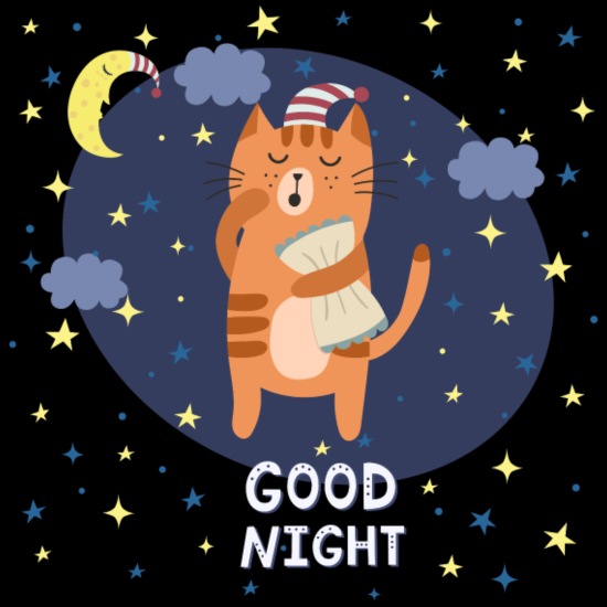 Buenas noches / gato' Camiseta niño | Spreadshirt