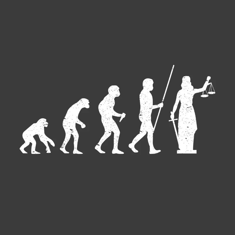 Juriste Jurist Law Justitia Évolution