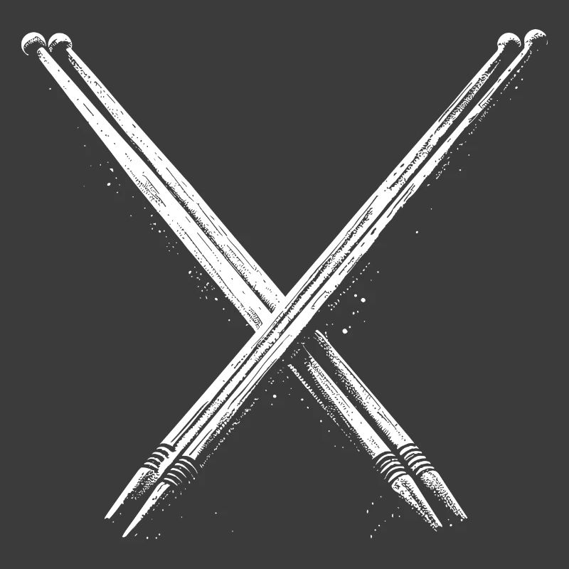 Drumsticks Drawing