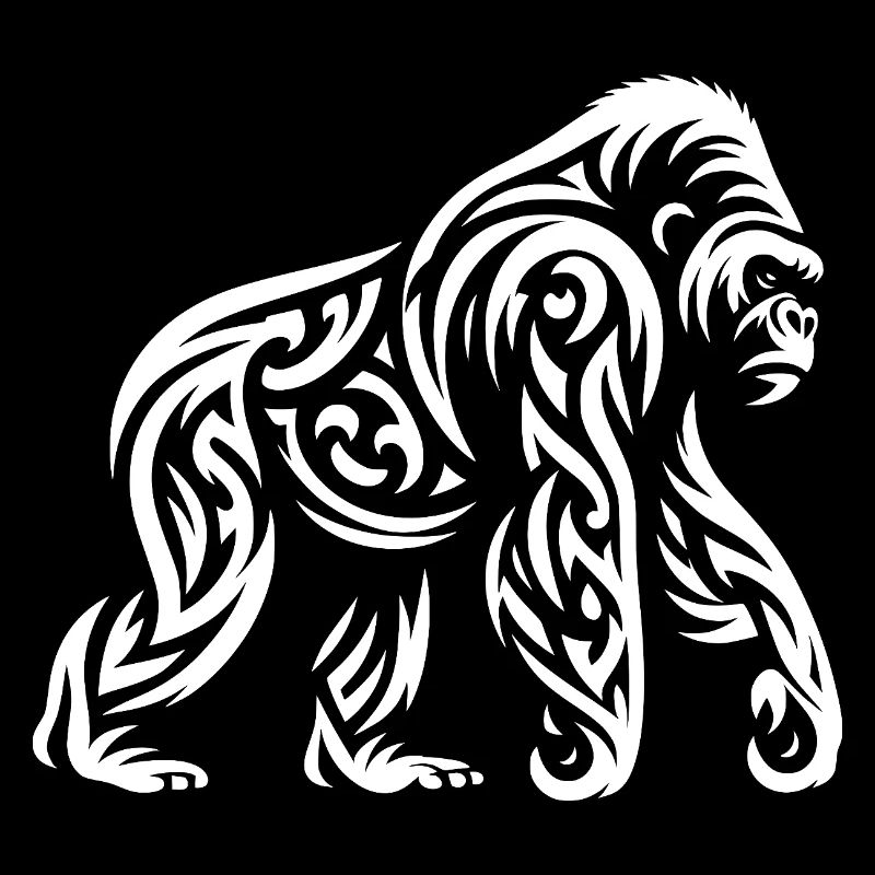 Gorille tribal
