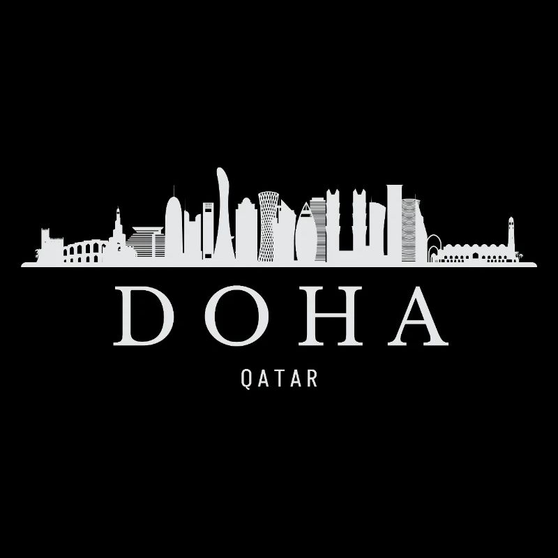 Doha Skyline, Doha Qatar