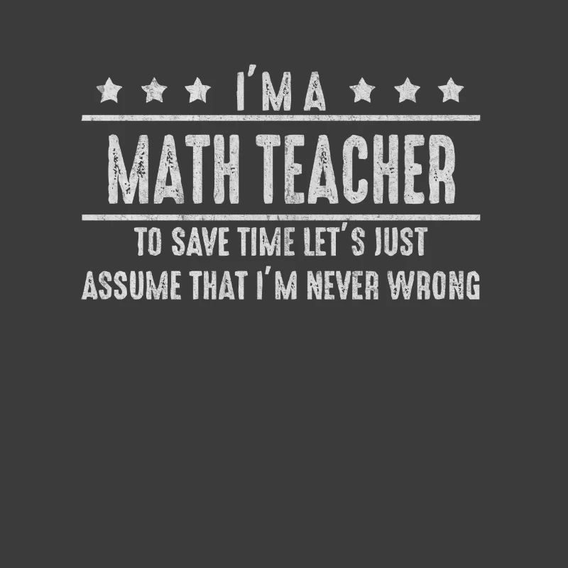 Maths, maths, prof de maths, prof de maths,