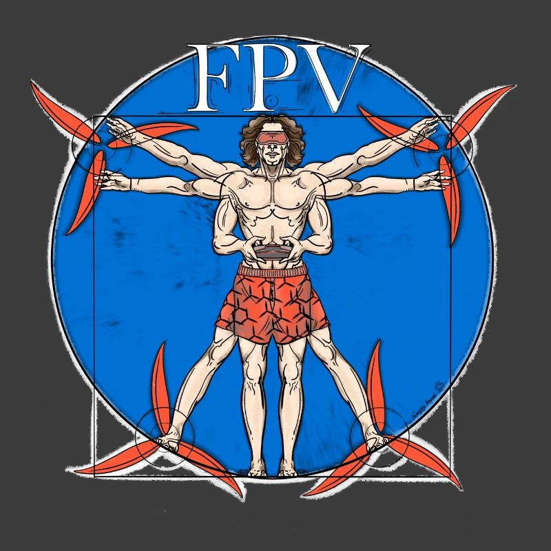 Davinci fpv drone / racing drone / pilot drone