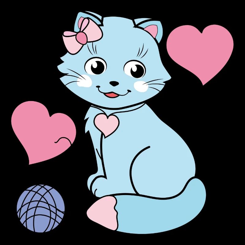 Kinder Katze Kaetzchen