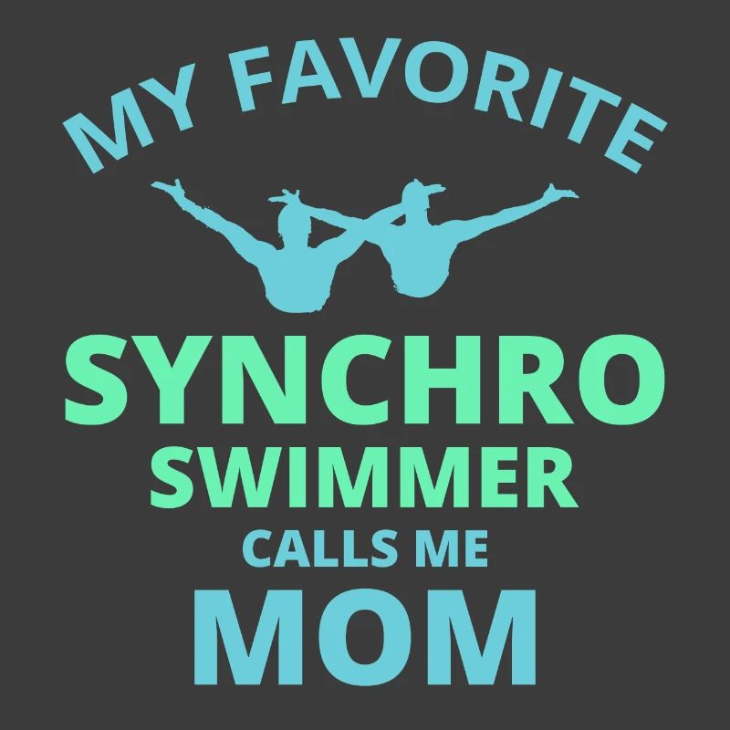 Synchro Schwimmer Synchronschwimmen Mom