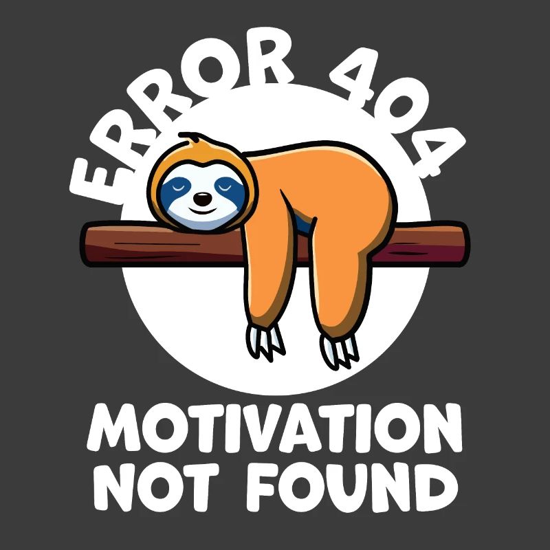 Faultier - Error 404 motivation not found