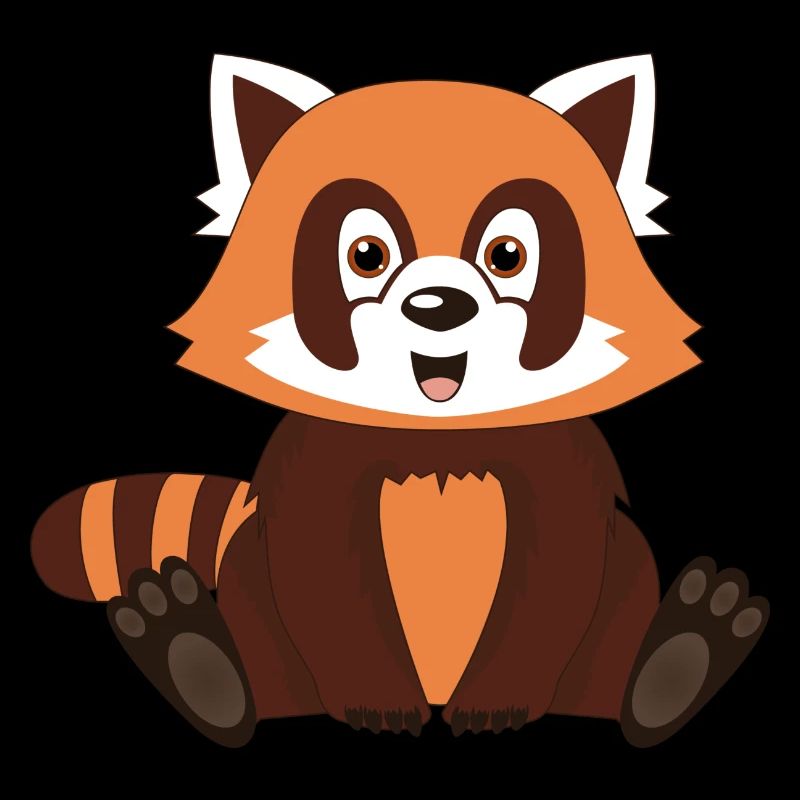 roter Pandabär