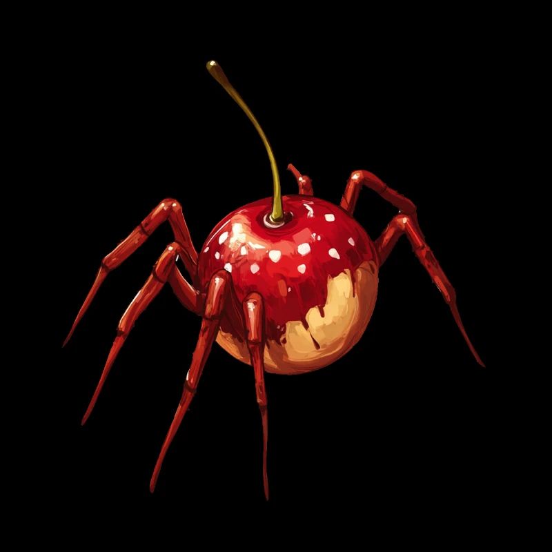 Kirschspinne Kirsche Spinne