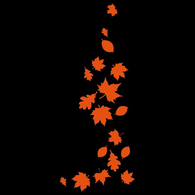Les feuilles d'automne arbre d'érable chêne Beech Forest Park