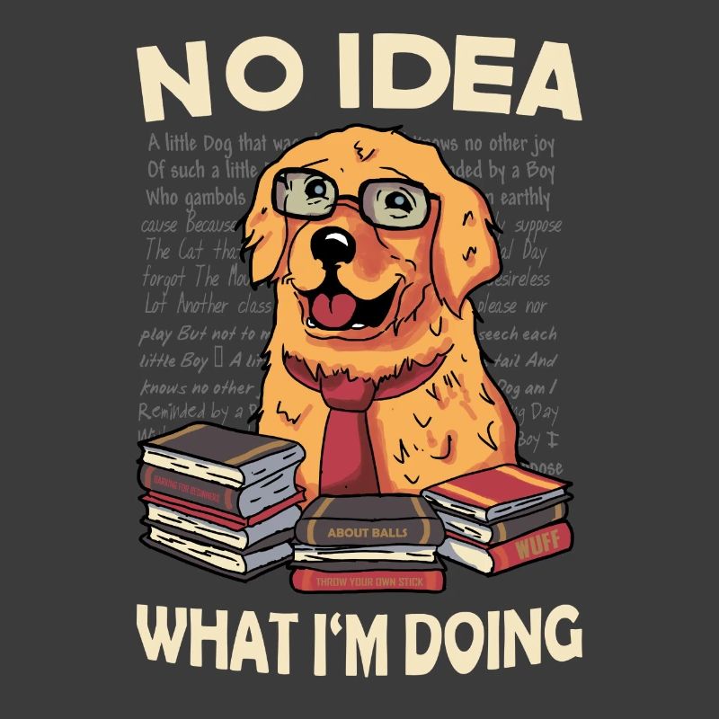 Aucune idée de ce que je fais. Aucune idée de ce que je fais