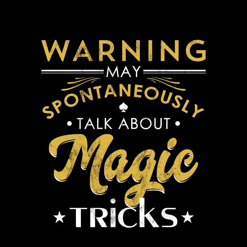 Magician Spontaneously Talk Magic Tricks