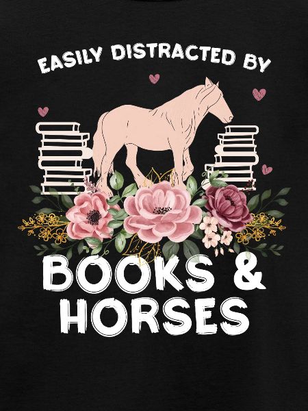 Pferd & Blumen: Bücherliebe
