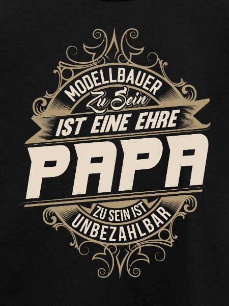 Modellbauer Papa