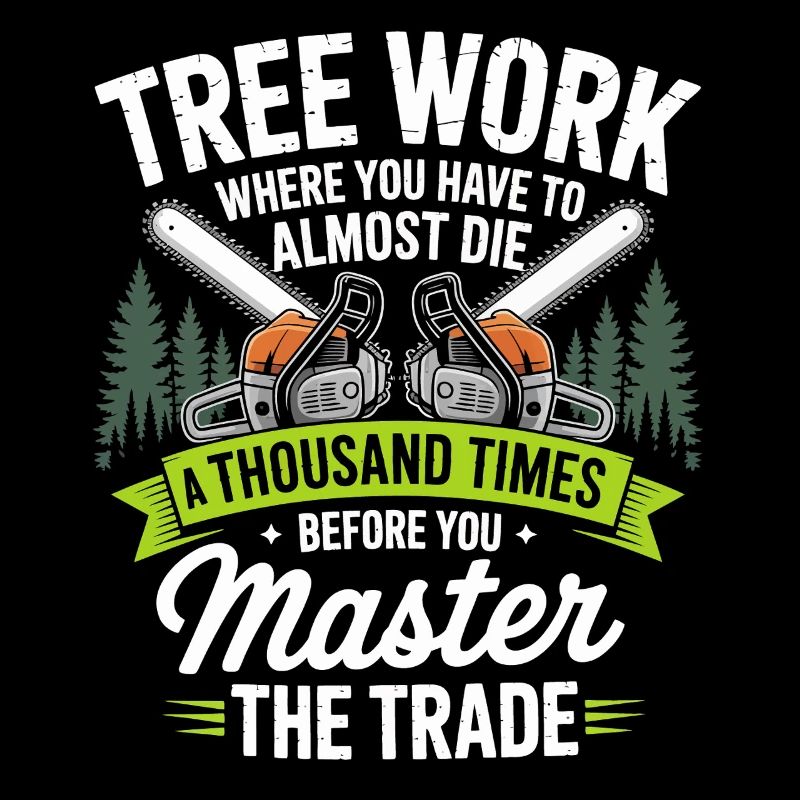 Chainsaw Championship in the Forest