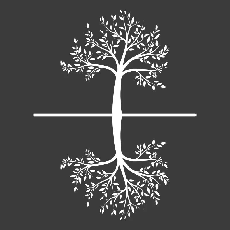 Mother earth tree reflection nature gift