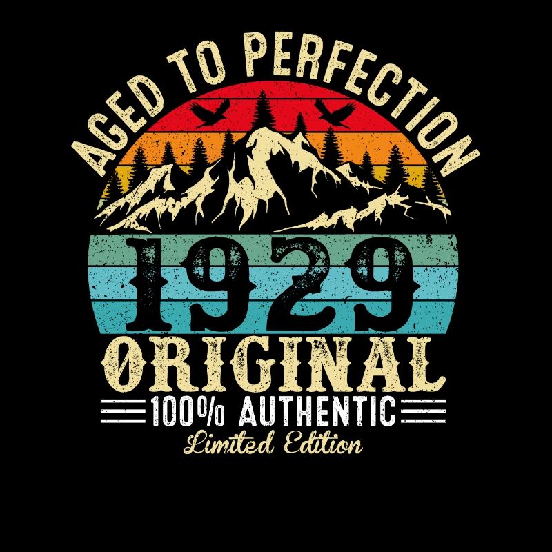Aged to perfection 1929 Original