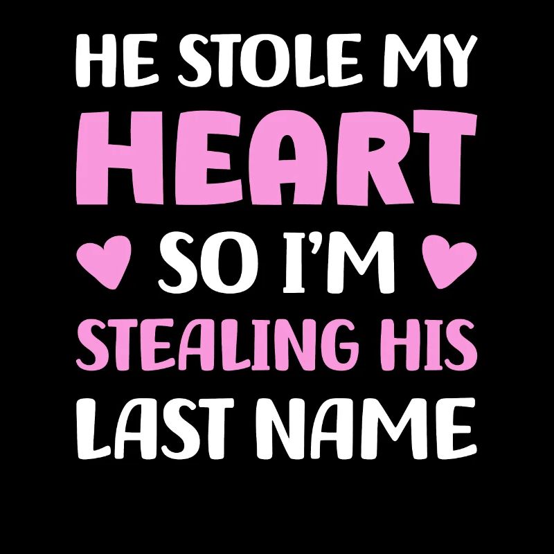 Engaged Married Marriage Surname