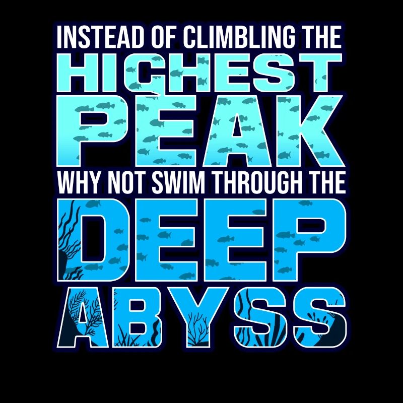 Instead Of Climbing The Highest Peak