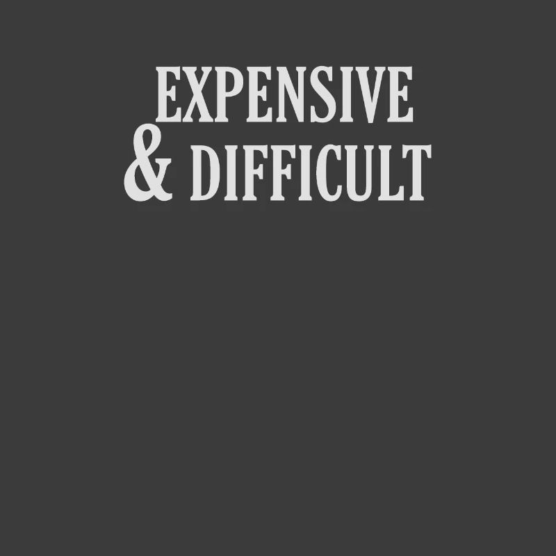 Coûteux Et Difficile