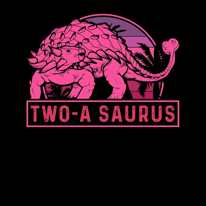 Two-A Saurus Ankylosaurus 2e anniversaire