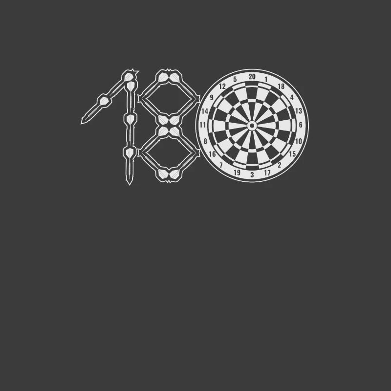 Darts one hundred and eighty 180 points darts