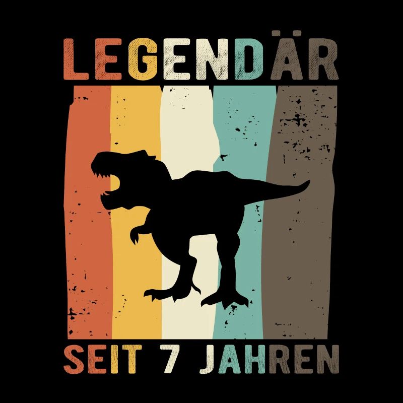 7.Geburtstag Geschenk Jungen T-Rex